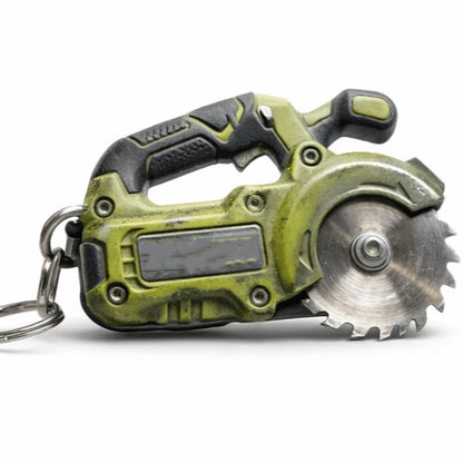 ⚙️2-in-1 Mini Saw Keychain: Real Micro Cutting Tool + Tool Enthusiast Collectible
