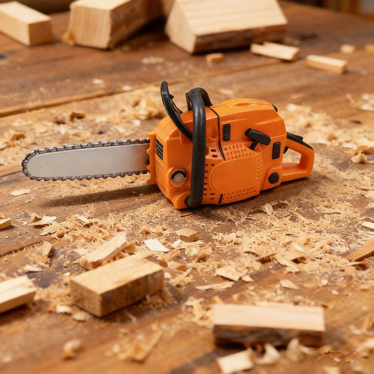 🔥2-in-1 Mini Chainsaw Keychain: On-the-Go Chainsaw Keychain Tool + Tool Enthusiast Collectible